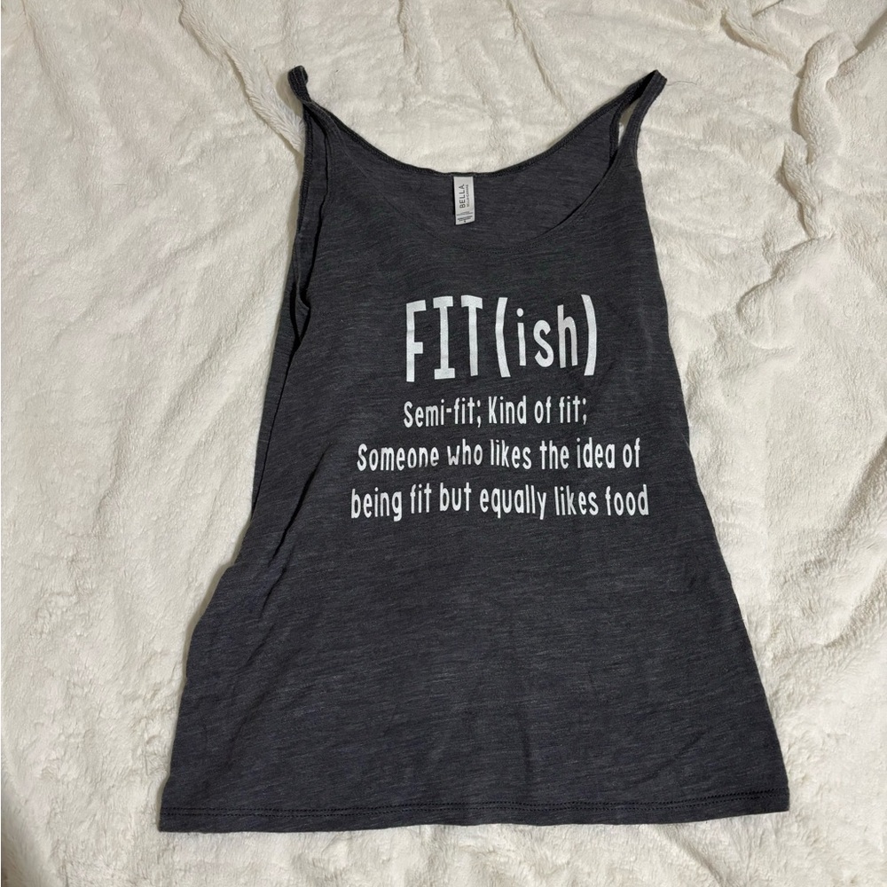 Gray Women’s tank top